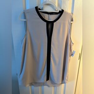 New Tahari, Peep Hole, Sleeveless Top